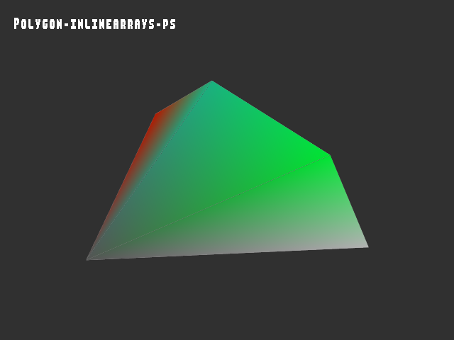 Golden image for 3D_primitive::Polygon-inlinearrays-ps in xemu