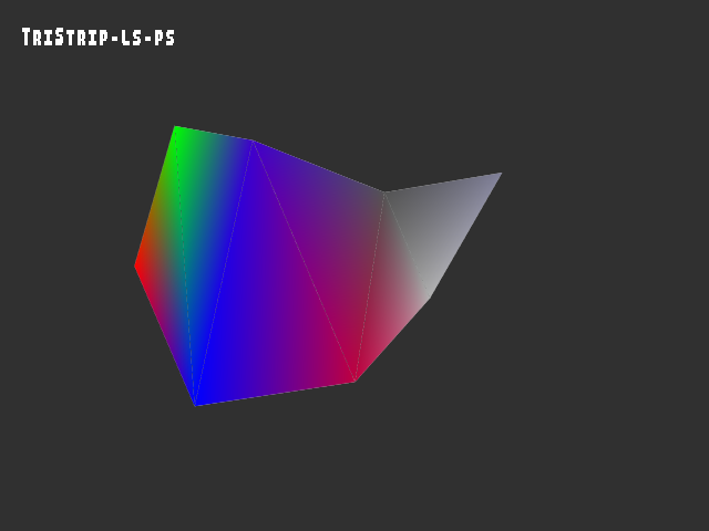 Golden image for 3D_primitive::TriStrip-ls-ps in xemu