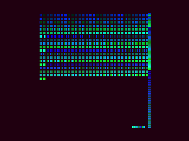 Golden image for Depth_buffer::DepthFmt_z16_Cy_FZy_M009006_ZB in xemu