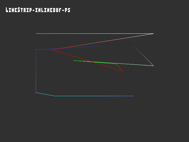 Golden image for 3D_primitive::LineStrip-inlinebuf-ps in xemu