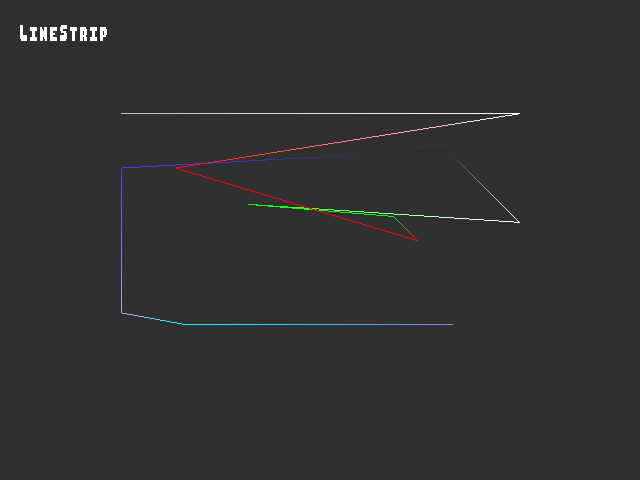 Golden image for 3D_primitive::LineStrip in xemu