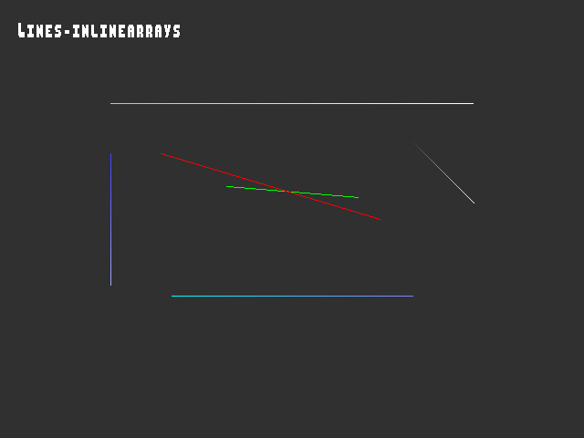 Golden image for 3D_primitive::Lines-inlinearrays in xemu