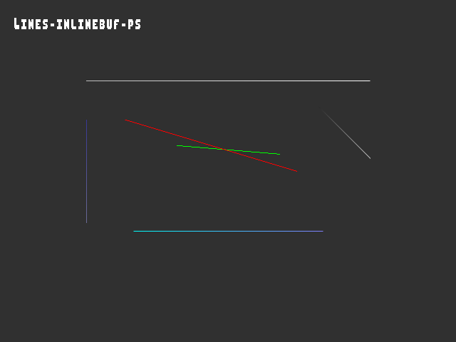 Golden image for 3D_primitive::Lines-inlinebuf-ps in xemu