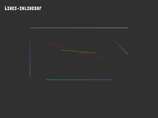 Golden image for 3D_primitive::Lines-inlinebuf in xemu