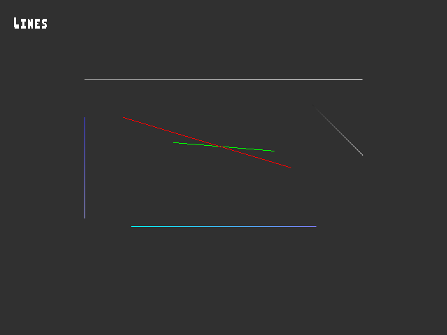 Golden image for 3D_primitive::Lines in xemu