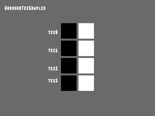 Golden image for Combiner::UnboundTexSampler in xemu