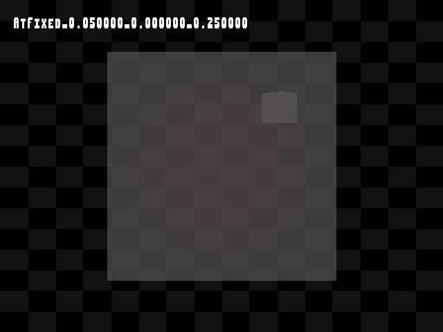 Golden image for Lighting_spotlight::AtFixed_0.050000_0.000000_0.250000 in xemu