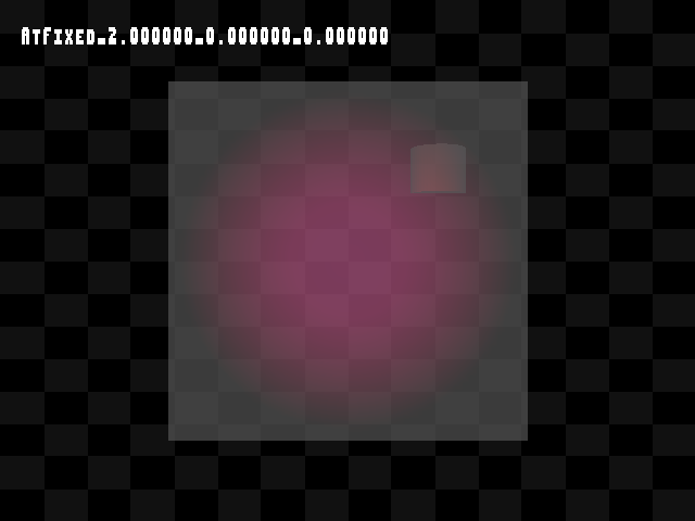 Golden image for Lighting_spotlight::AtFixed_2.000000_0.000000_0.000000 in xemu