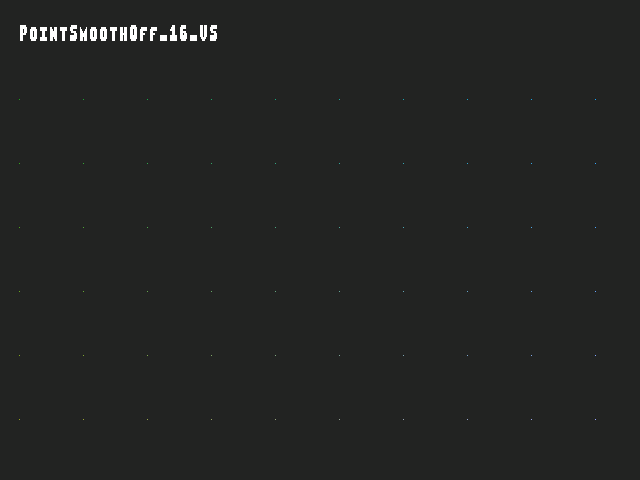 Golden image for Point_size::PointSmoothOff_16_VS in xemu