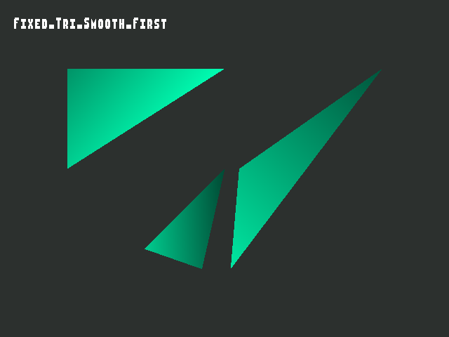 Golden image for Shade_model::Fixed_Tri_Smooth_First in xemu