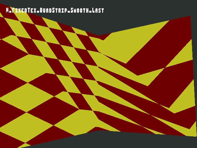 Golden image for Shade_model::W_FixedTex_QuadStrip_Smooth_Last in xemu