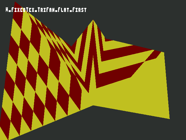 Golden image for Shade_model::W_FixedTex_TriFan_Flat_First in xemu