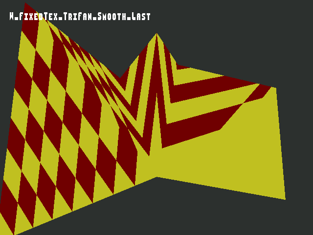 Golden image for Shade_model::W_FixedTex_TriFan_Smooth_Last in xemu
