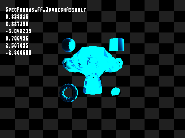 Golden image for Specular::SpecParams_FF_InvMechAssault in xemu