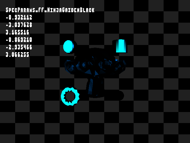 Golden image for Specular::SpecParams_FF_NinjaGaidenBlack in xemu