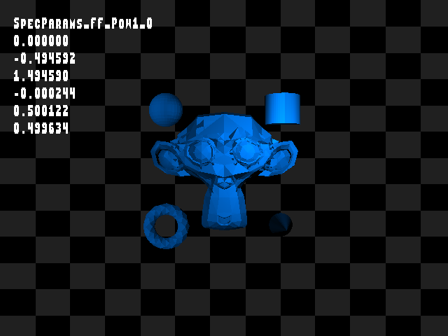 Golden image for Specular::SpecParams_FF_Pow1_0 in xemu