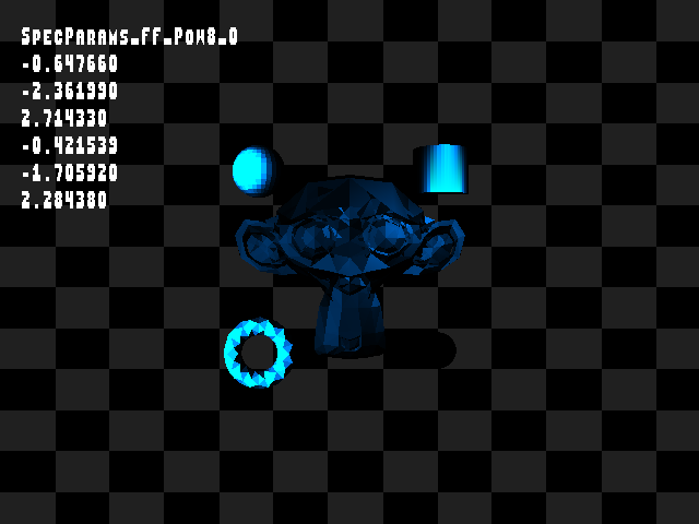 Golden image for Specular::SpecParams_FF_Pow8_0 in xemu