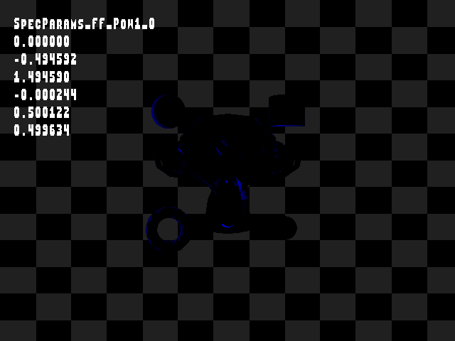 Golden image for Specular_back::SpecParams_FF_Pow1_0 in xemu