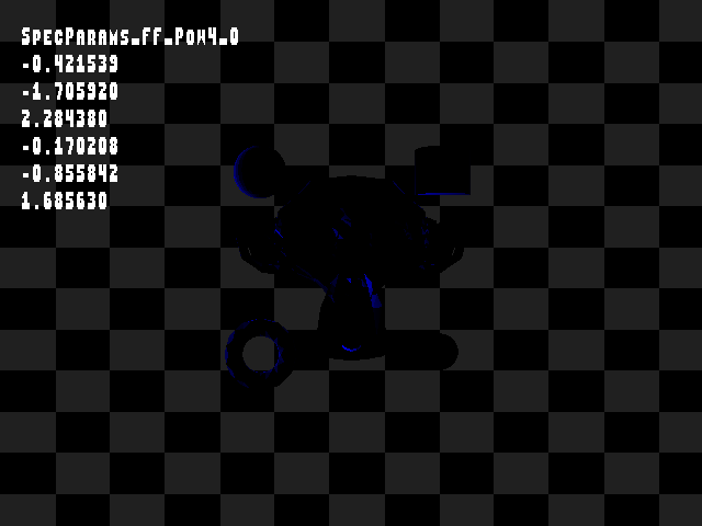 Golden image for Specular_back::SpecParams_FF_Pow4_0 in xemu