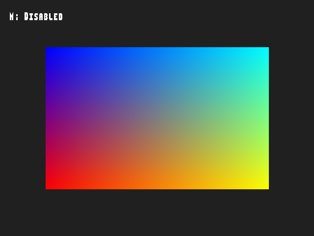 Golden image for Texgen::Disabled in xemu