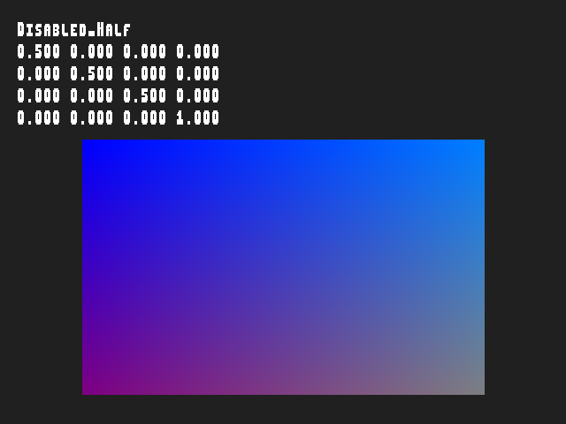 Golden image for Texgen_with_texture_matrix::Disabled_Half in xemu
