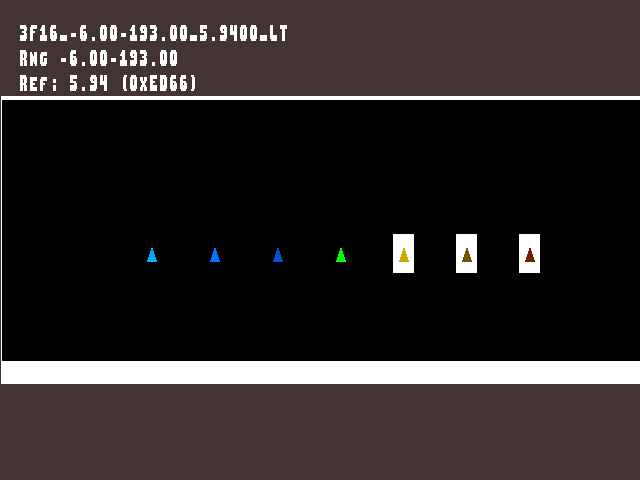 Golden image for Texture_shadow_comparator::3F16_-6.00-193.00_5.9400_LT in xemu
