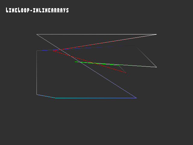 Golden image for 3D_primitive::LineLoop-inlinearrays in xemu