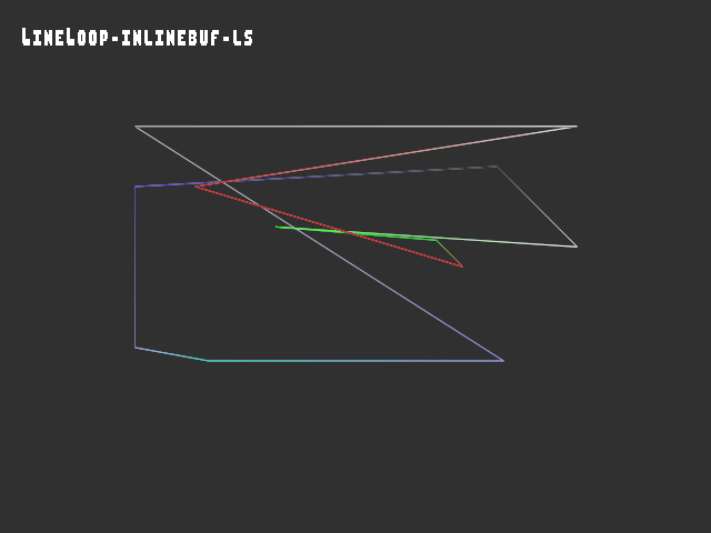 Golden image for 3D_primitive::LineLoop-inlinebuf-ls in xemu