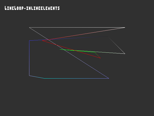 Golden image for 3D_primitive::LineLoop-inlineelements in xemu