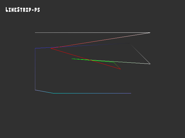 Golden image for 3D_primitive::LineStrip-ps in xemu