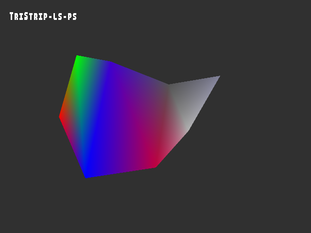 Golden image for 3D_primitive::TriStrip-ls-ps in xemu