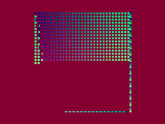 Golden image for Depth_buffer::DepthFmt_z16_Cy_FZn_M008007_ZB in xemu