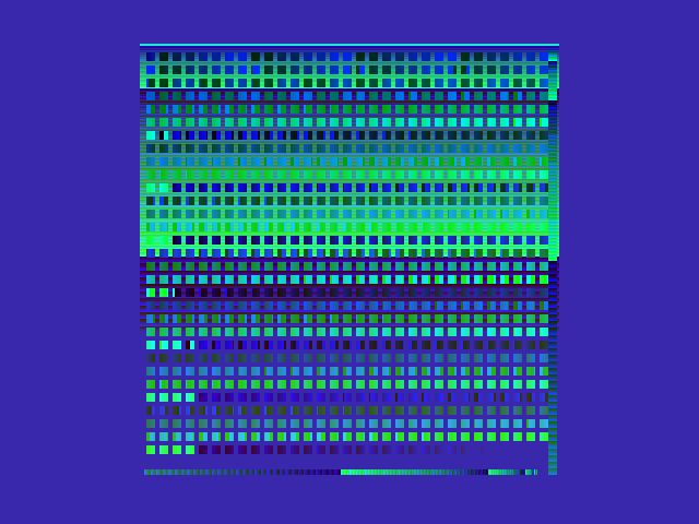 Golden image for Depth_buffer::DepthFmt_z16_Cy_FZy_M00f555_ZB in xemu