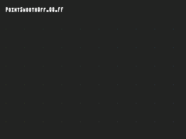 Golden image for Point_size::PointSmoothOff_08_FF in xemu