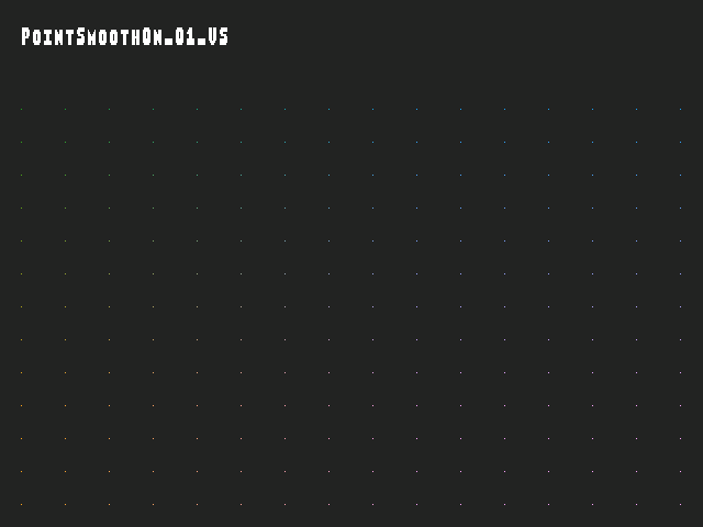 Golden image for Point_size::PointSmoothOn_01_VS in xemu