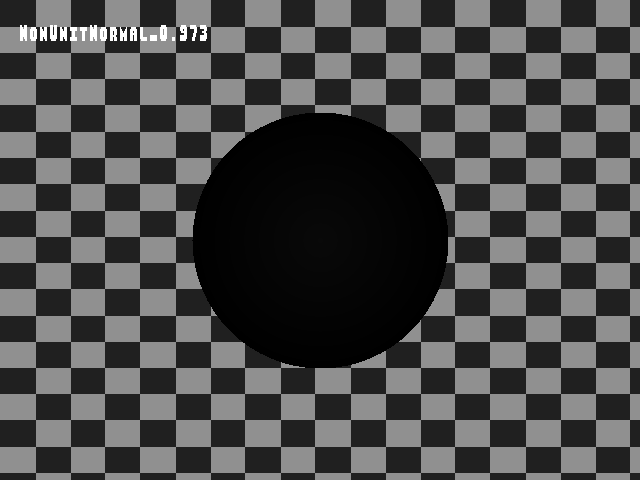 Golden image for Specular::NonUnitNormal_0.973 in xemu