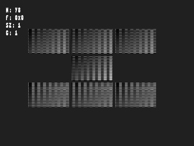 Golden image for Volume_texture::Y8 in xemu