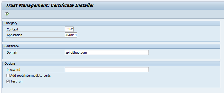 Installer Selection-Screen