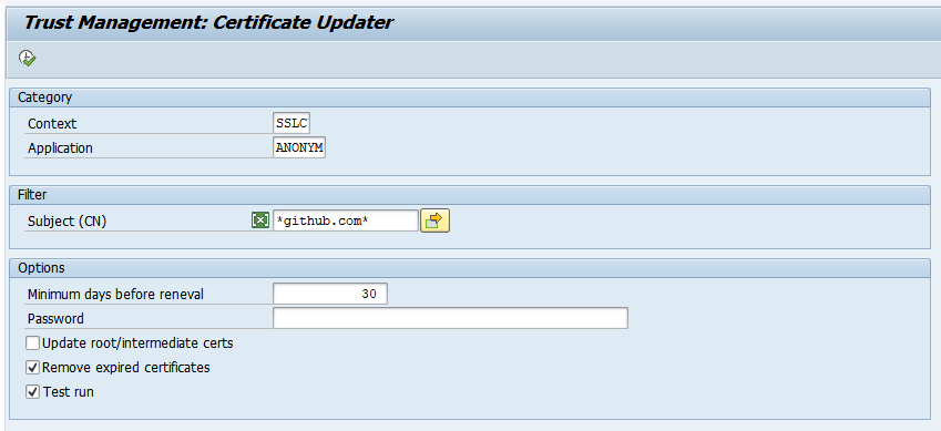 Updater Result