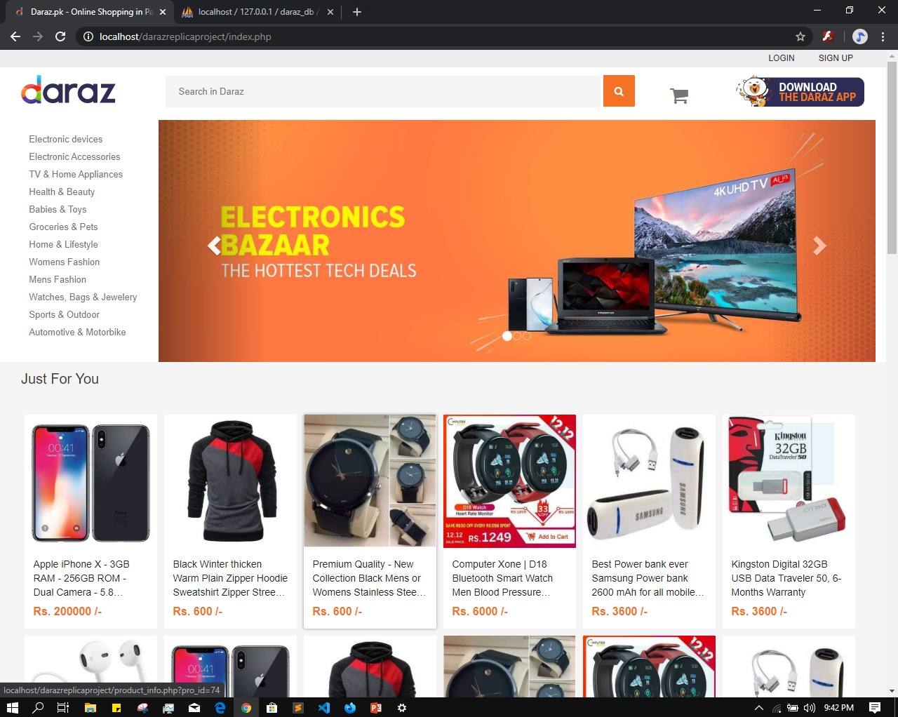 GitHub - abbasZah/DarazReplicaProject: Daraz Replica Project (an ...