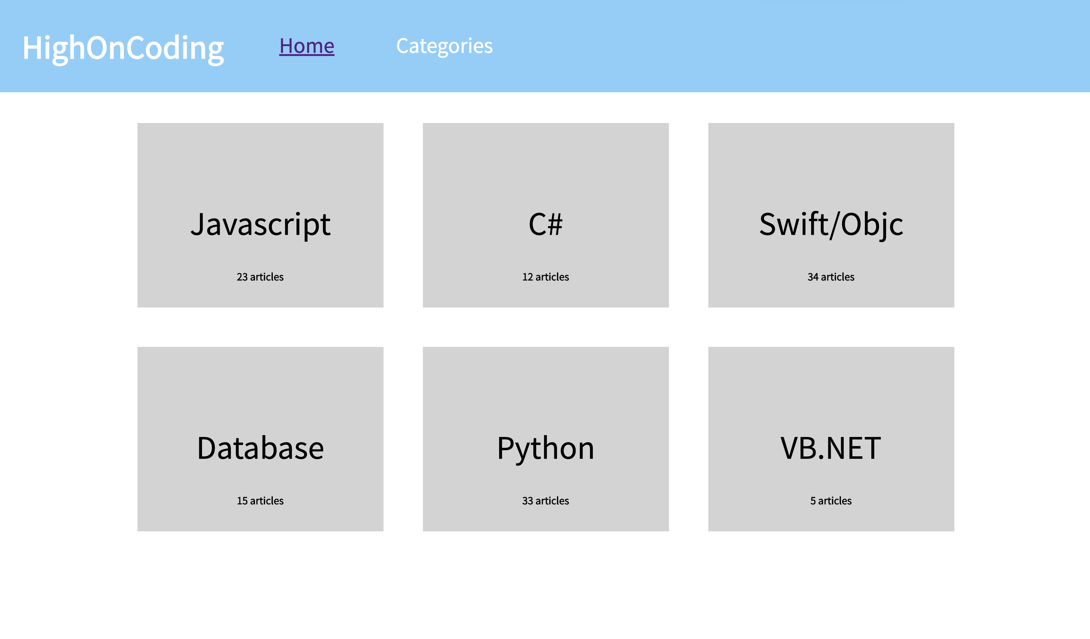 HighOnCoding Categories Desktop