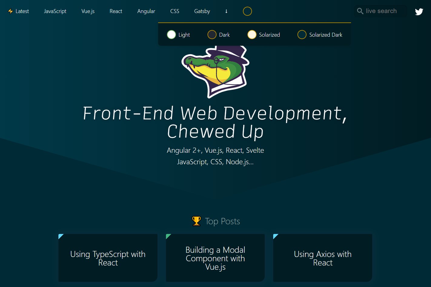 Frontend web development