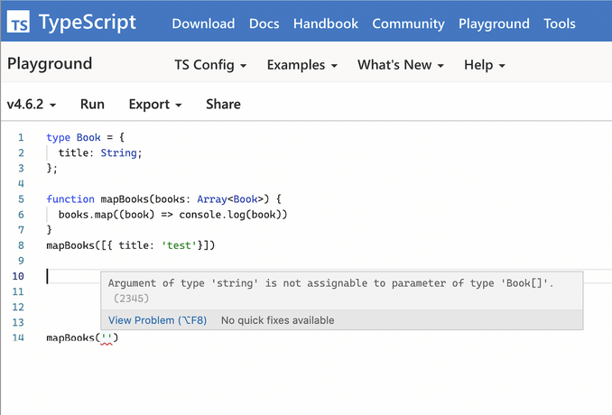 Using TypeScript to reduce coding errors