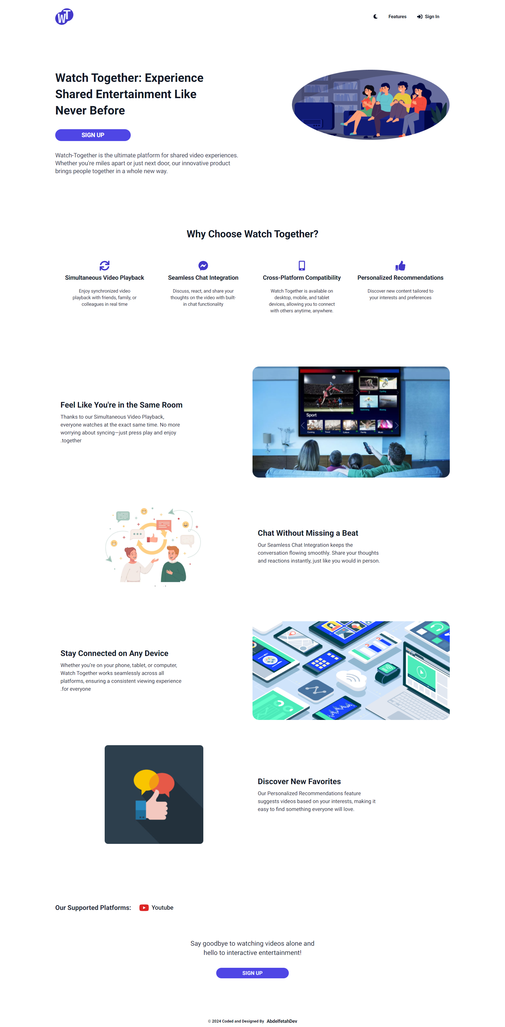 GitHub - abdelfetah18/watch-together: Watch-Together is the ultimate ...