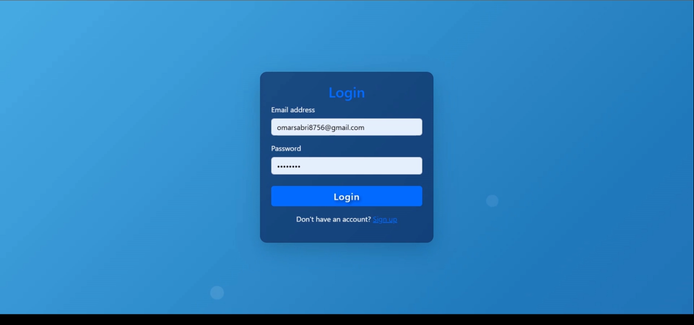 Login Page