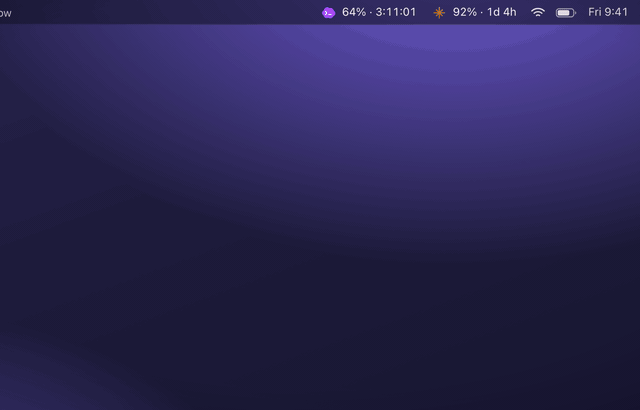 UsageBar showing an announced reset before it lands