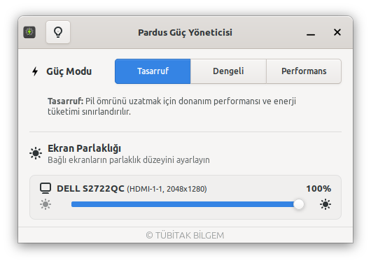 Yeni Arayüz - Tasarruf Modu