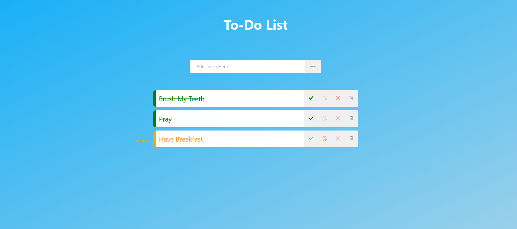 Simple TODO List