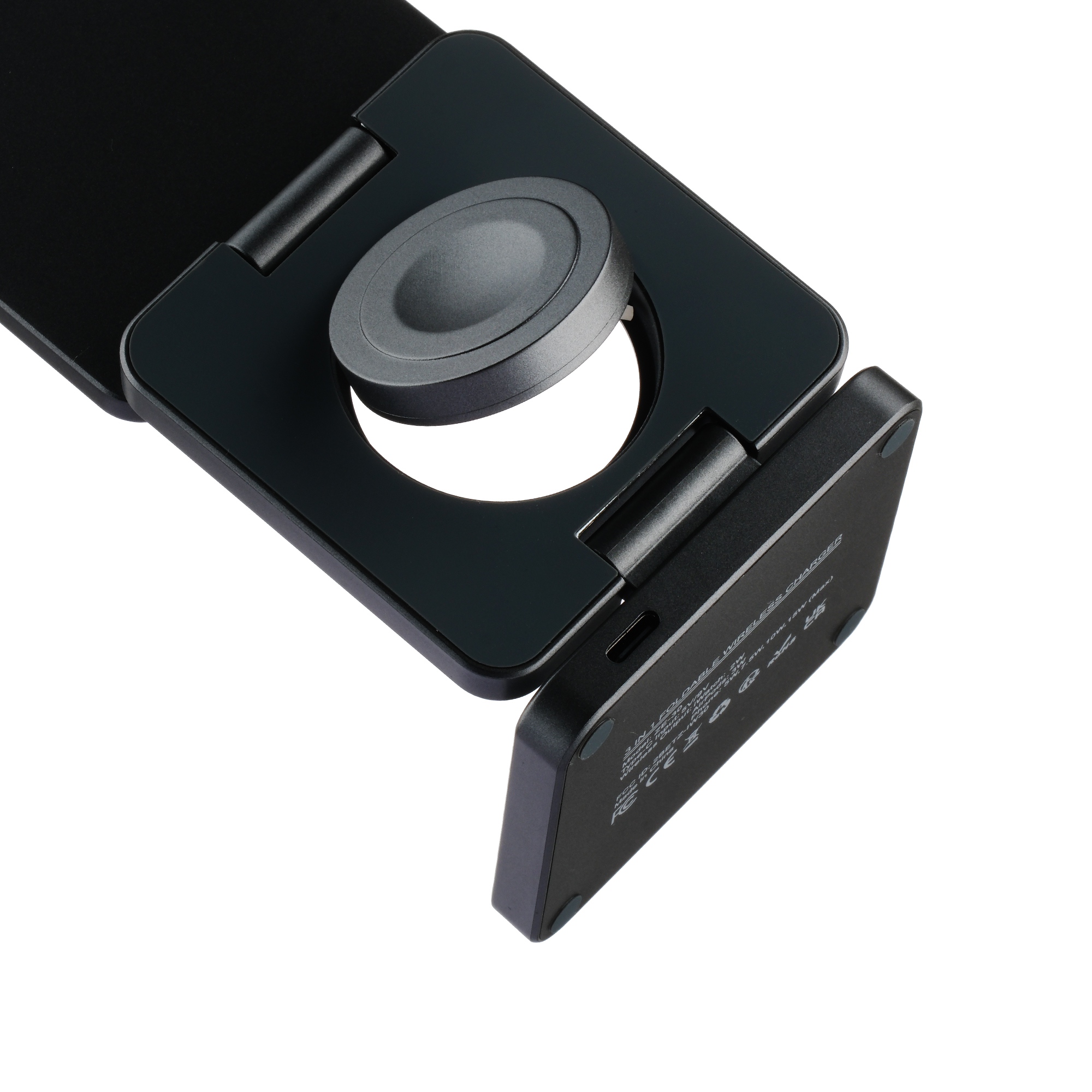 3 in 1 Foldable Wireless Charger (ZX-026) thumbnail 2
