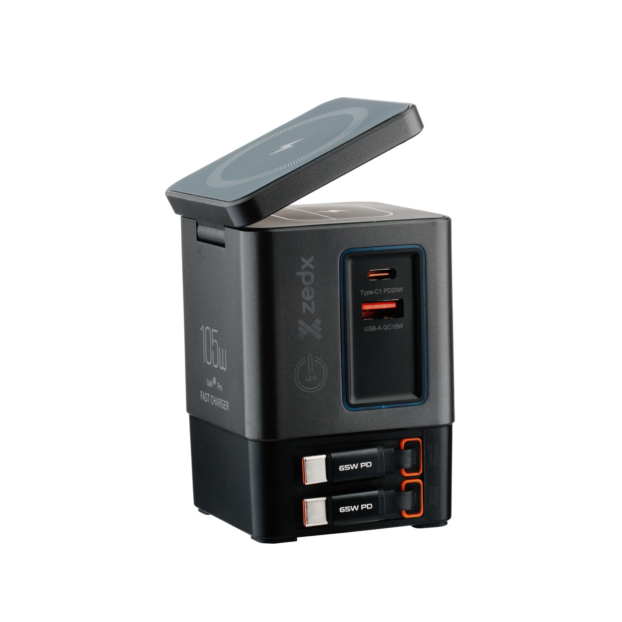 Power Dock X Fast Charger 6 in 1 Power Combo Tower thumbnail 3